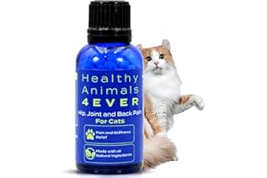 HEALTHYANIMALS4EVER Healthy Animals 4 Ever Arthritis Remedy for Cats - Restore Energy & Vitality - Support Hip & Joint Health - Minimize Pain - All-Natural, Non-GMO, Organic - Preservative & Chemical Free - 300 ct