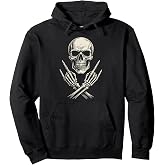 Rock &amp; Rock Music, Rock On &amp; Rock Hand | Rocker, Skull Pullover Hoodie