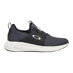 Oakley Men's Dry Sole Sneaker, Black/White, 12