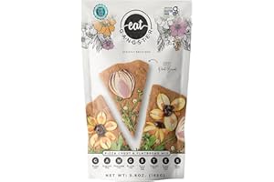 EAT G·A·N·G·S·T·E·R eat G.A.N.G.S.T.E.R. Vegan Pizza Crust & Flatbread Mix, Allergy-Friendly Baking Mix, Grain-Free, No Dairy, Nuts, Gluten, Dairy, For Paleo & AIP Diets, Delicious Crusts or Make Panini Sandwiches