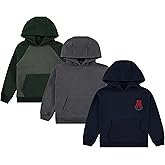 Boys Hoodie Sweatshirt Set Cozy, Durable, and Stylish Pack of 3 with Cool Designs