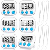 Chapou 6 Pack Small Digital Timer for Cooking with