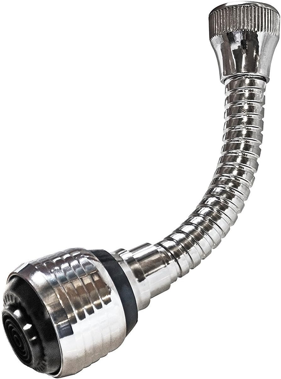 The Perfect Lifestyles 360 Rotate ABS, Stainless steel Flexible Tap Water Nozzle Filter Faucet Accessories (Medium, Multicolour)