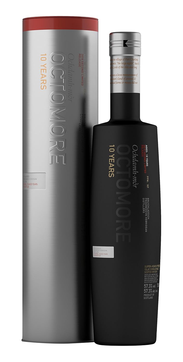 Bruichladdich Octomore 10 Whisky Second Limited Edition, 70 cl