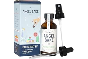 SAENA BAKING CO Pure Peppermint Extract for Baking and Mixology. Culinary Aromatics. Keto Friendly, Vegan, Gluten-Free & NON-GMO. (Peppermint, 2 Oz w/ Spritzer & Dropper)