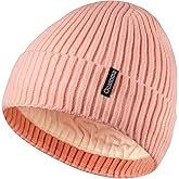 Ocatoma Beanie for Men Women Warm Winter Knit Cuffed Beanie Soft Warm Ski Hats Unisex