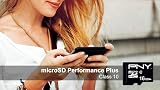 PNY Performance Plus 16GB microSDHC Card Class 10 SD Adapter Android view 4