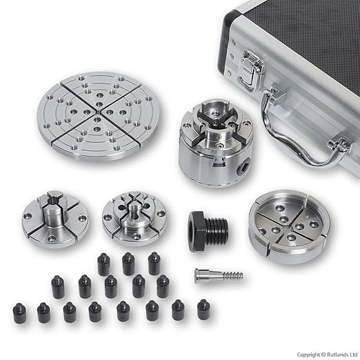 Xact 3" Precision Wood Turning Chuck Complete Kit Amazon.co.uk DIY