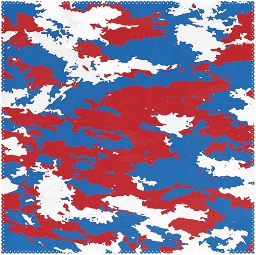 Amazon Com Blue Camo Party Supplies Red Placemats For Kids