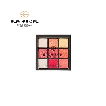 EUROPE GIRL EYES CREAM EYESHADOW (Eye Shadow Creamy Palette no 1)