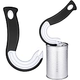 Mudder 2 Pcs Easy Open Ring Pull Can Opener Manual Tab Opener Helper | Red and Green, Easy Open Grip Aid, Fits Ring Pull Tabs, For Bottles Jars, Arthritis Friendly Hand Tool