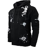 SCREENSHOT-FLEECE HOODIE 5202 Mens Urban Streetwear NYC Graffiti Oversize Fit Fleece Sweatshirt Hoodie