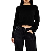 Forever 21 Womens Cropped Crew Sweater
