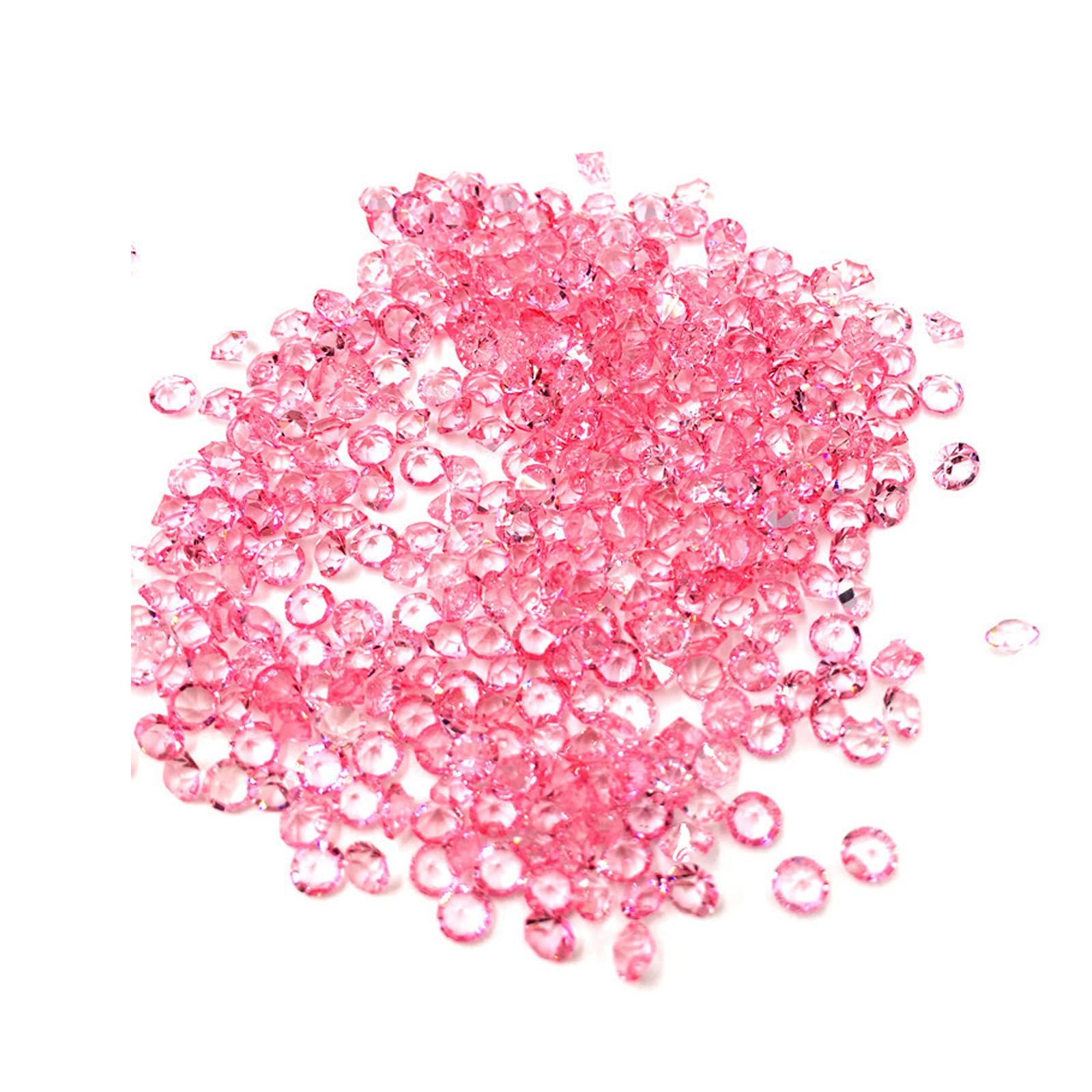 4000Pcs Colored Rhinestones Acrylic Rhinestone Acrylic Crystals Gemstones for Vase Fillers Wedding Decoration Home Decoration Party Decoration Table Scatter Crystals
