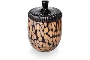 Illume Midnight Pumpkin Glass Acorn Candle