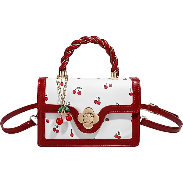 Amazon.com: Cute Cherry Tote Bag for Women Multi Pocket