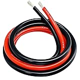 Dastard 8 AWG Silicone Stranded Wire【Red 5ft