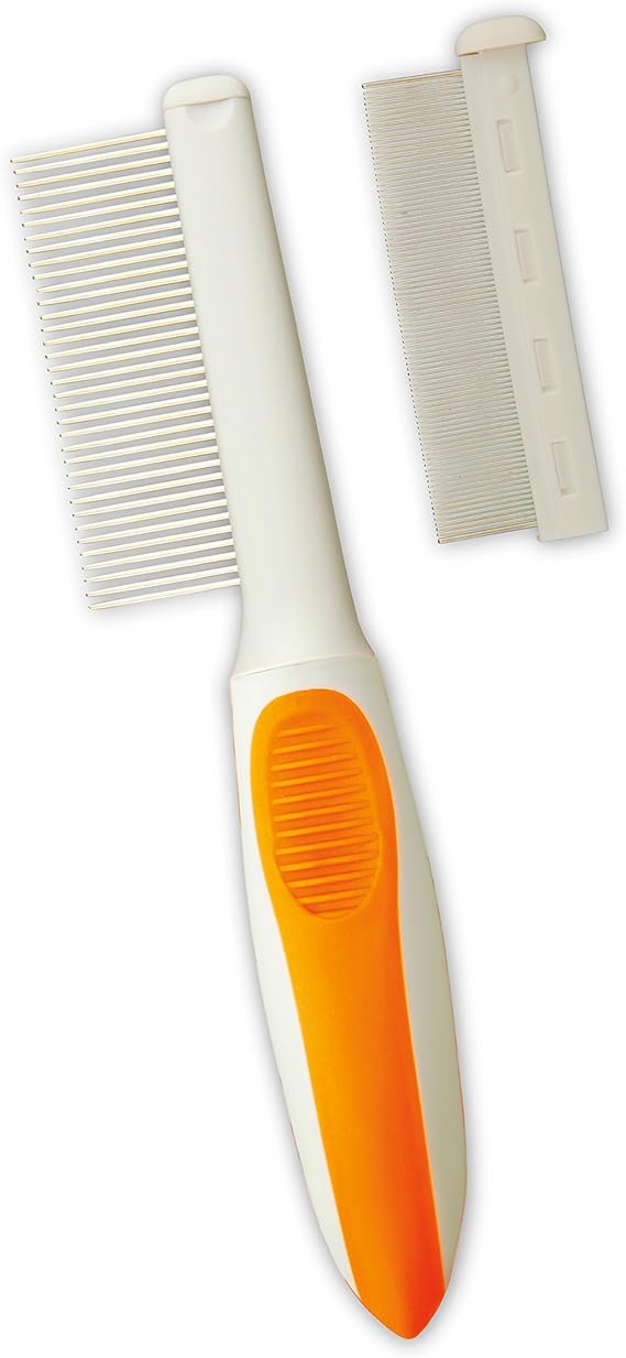 Wahl Premium Pet 2 in 1 Finishing and Flea Comb for Detangling
