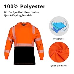 VENDACE 3pcs Safety Reflective High Visibility Long