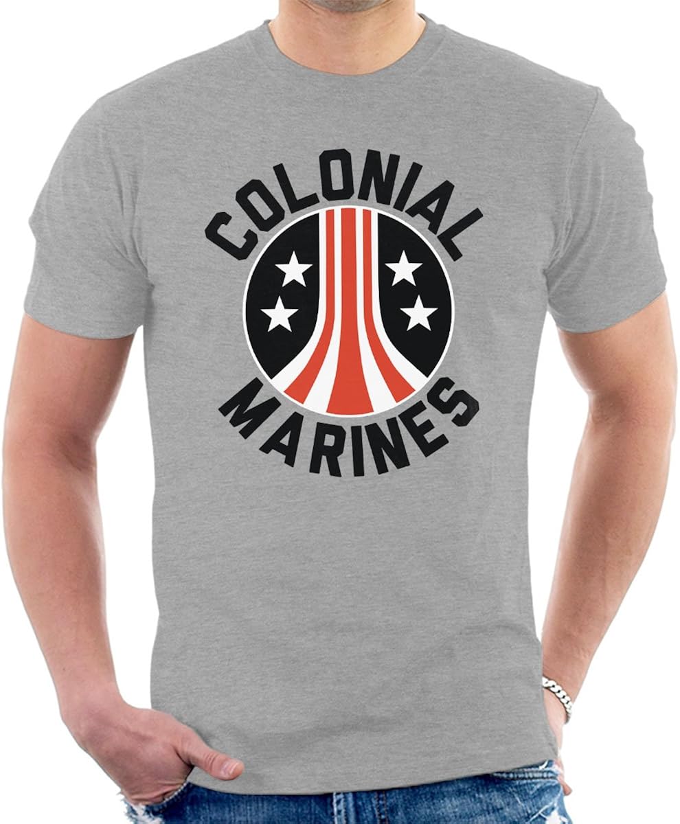 Aliens Colonial Marines Men's TShirt Amazon.co.uk Clothing