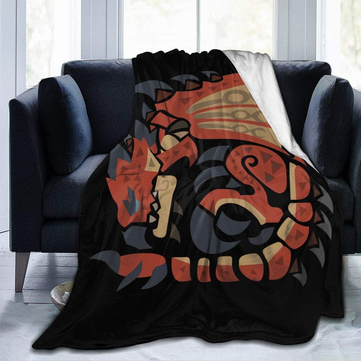 Amazon.com: Ownspace Monster Hunter Blanket for Unisex Adult Novelty