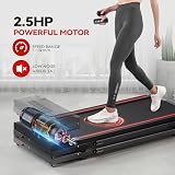 Sperax Walking Pad Treadmill 2.5HP Folding Under Desk 340LB Remote LED view 5