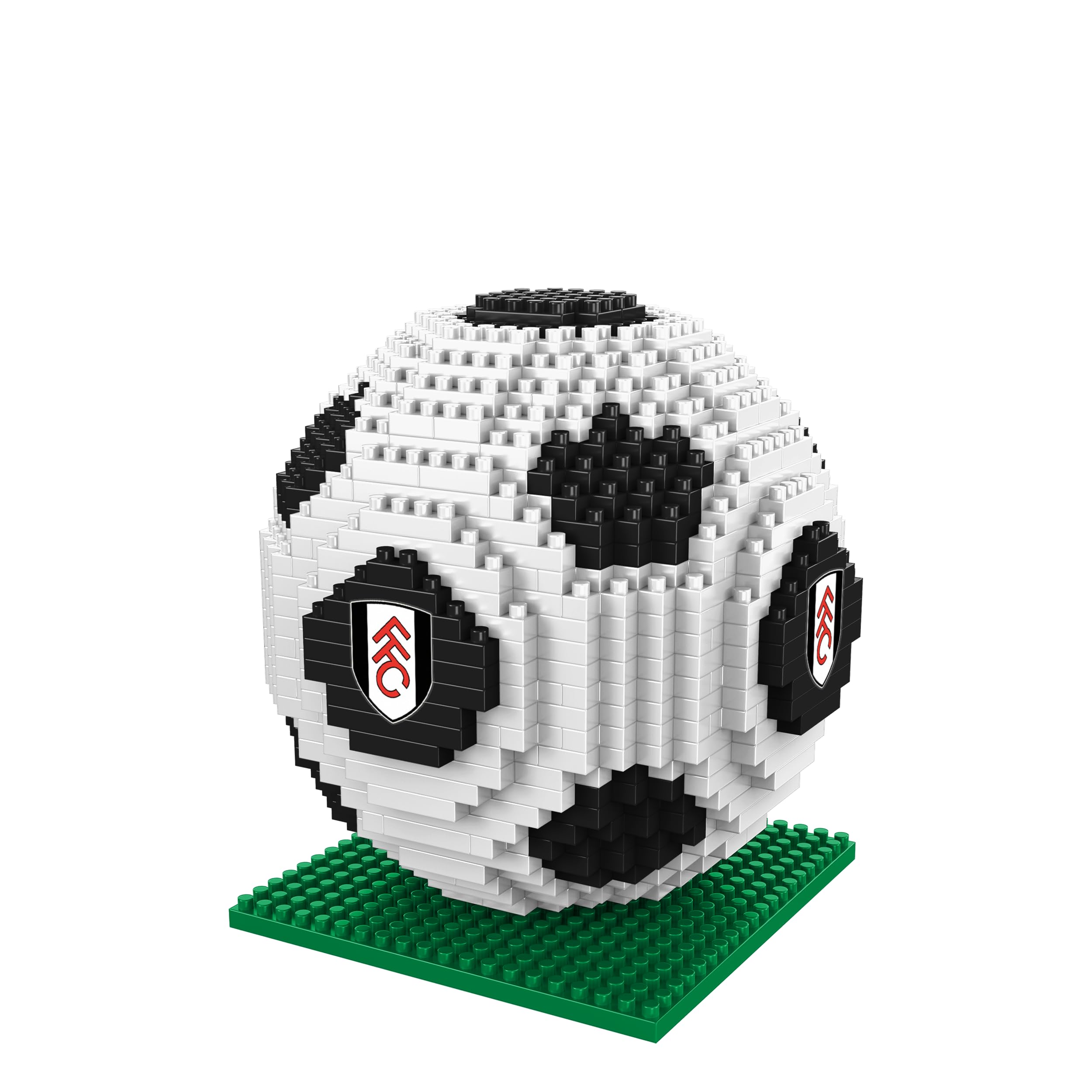 FOCO Officially Licensed Fulham FC BRXLZ 3D Bricks Football Construction Toy Model