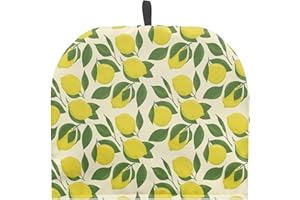 Psesaysky Lemon Print Tea Cozy for Teapot or Kettle - Insulated, Lightweight, Large Tea Pot Decor