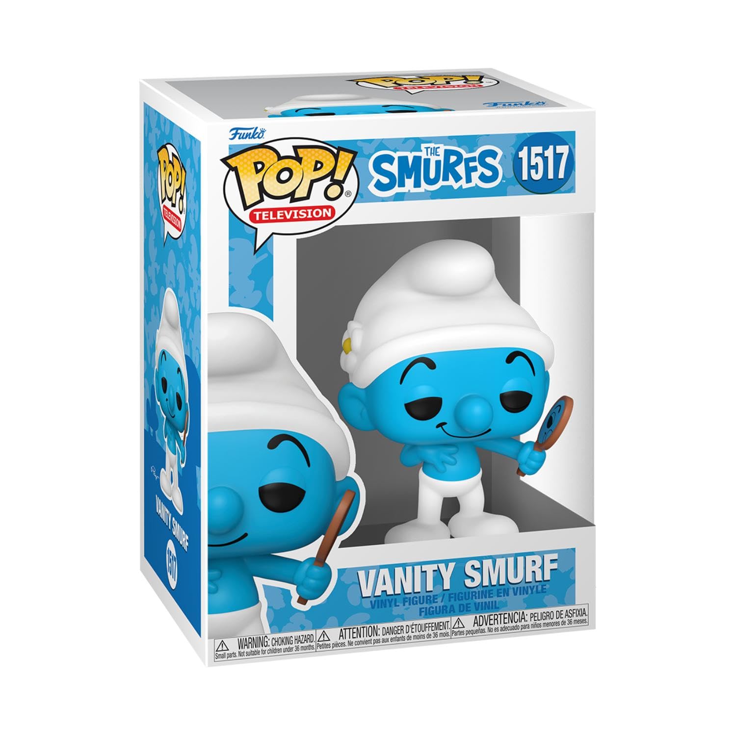 Funko POP! TV: Smurfs - Vanity Smurf - SMURFS - Collectable Vinyl Figure - Gift Idea - Official Merchandise - Toys for Kids & Adults - TV Fans - Model Figure for Collectors and Display