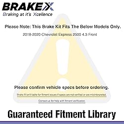 Brake X Replacement Brake Rotors Kit replacement