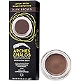 Arches & Halos Luxury Brow Building Pomade - Dark Brown - Tinting Brow Definer for Sculpting and Shaping Eyebrows - Soft, Smudge-Proof, Silky Texture - Lightweight Cream and Gel Blend - 0.016 oz