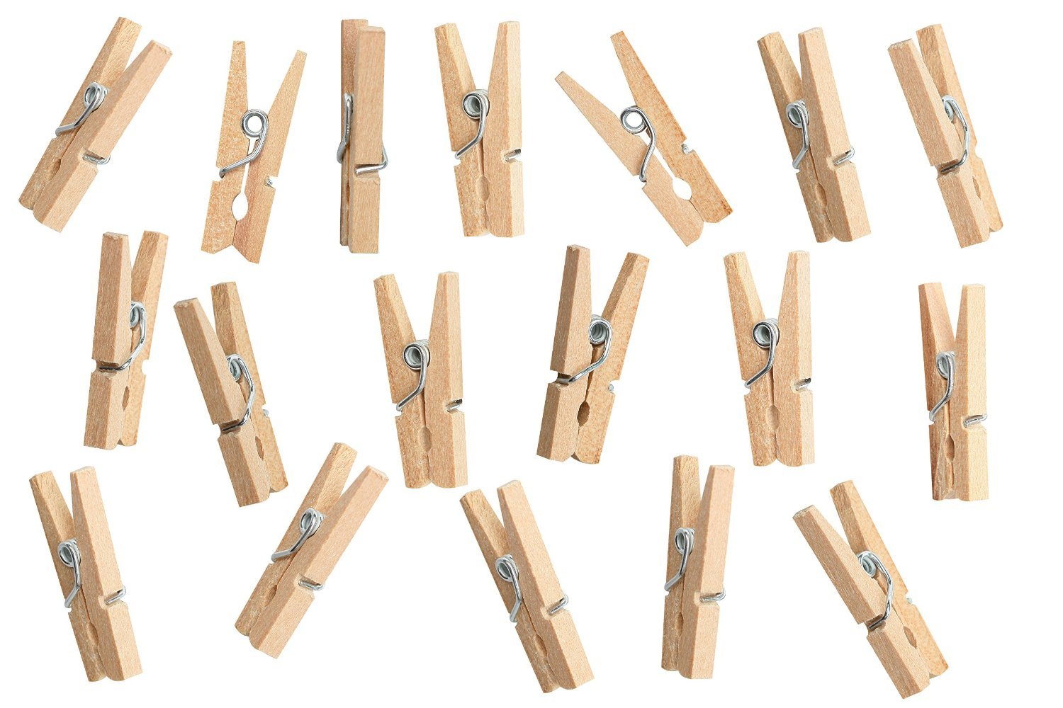 Greenco Laundry Clips - Wooden Clips - Wood Clothespins With Spring - 100 Pack 11 71ajDmfsPGL