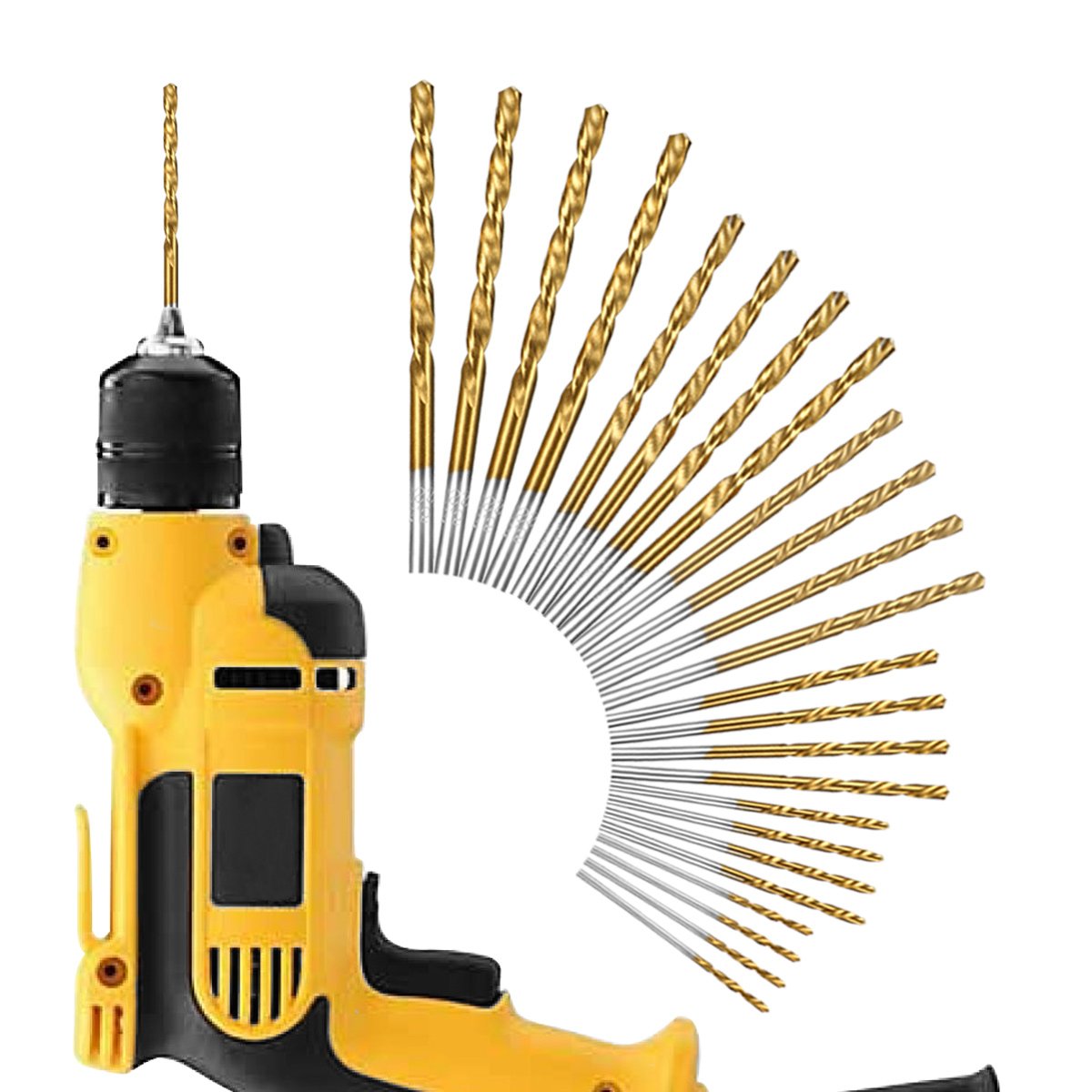 Plastic Aluminum Alloy HSS BradPoint Drill Bits by Sibaok Micro