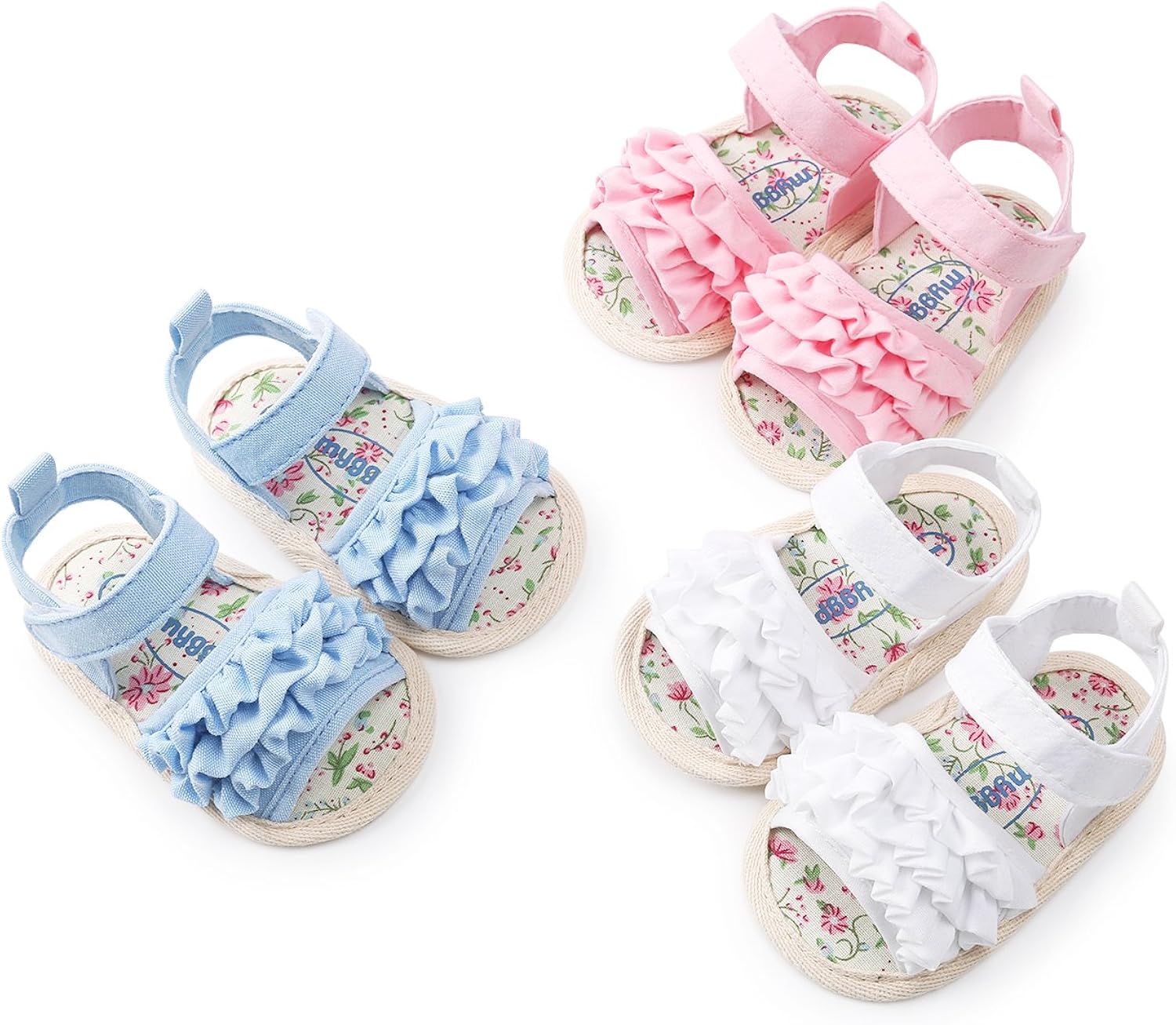  | Baby Boys Girls Sandals Soft Sole Summer Shoes Baby Flat Shoes Beach Shoes First Walkers | Sandals