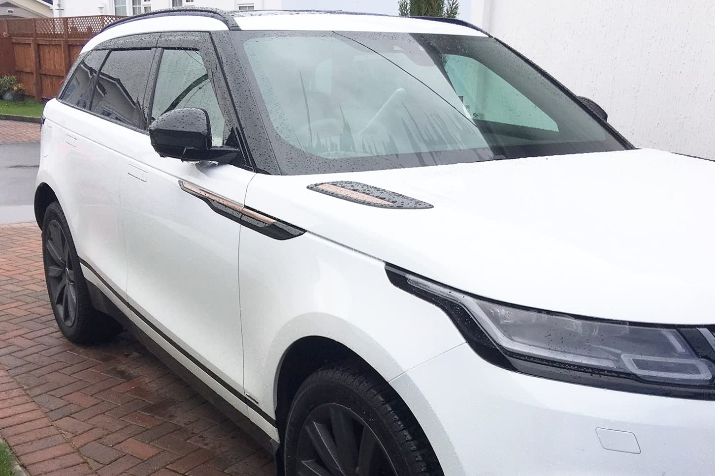 AUTO CLOVER Wind Deflectors Set for Range Rover Velar 2017+ (6 pieces)