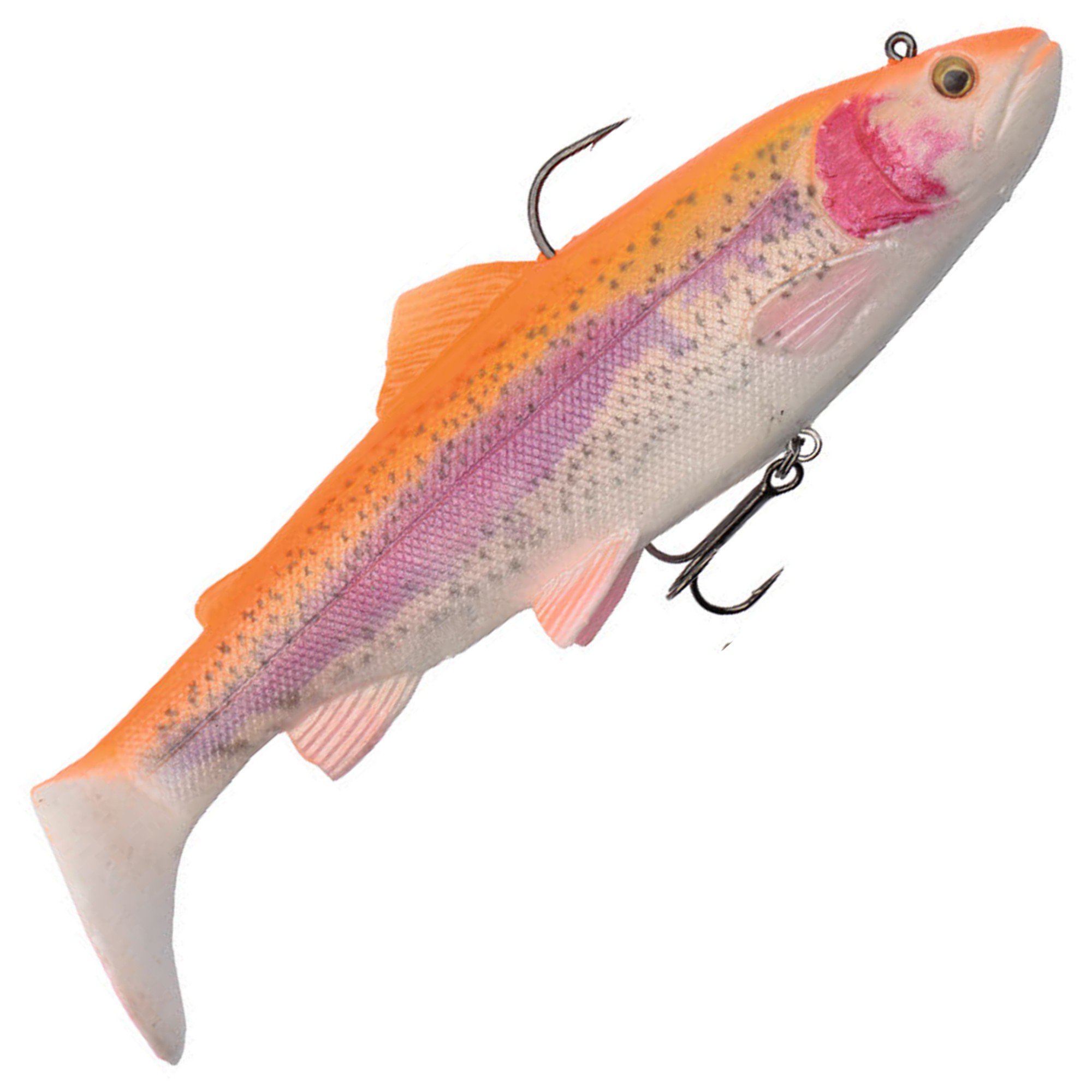Savage Gear 4D Trout Rattle Shad 12.5cm: Golden Albino