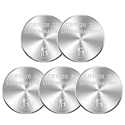 messule CR1620 5 Pack 3V Batteries CR 1620 3 Volt