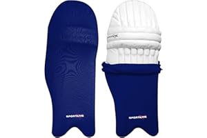SPORTAXIS Batting Pad Covers, Leg Guard Covers, Lycra Material, Stretchable Fabric, Easy Fit