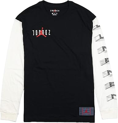 jordan longsleeve white