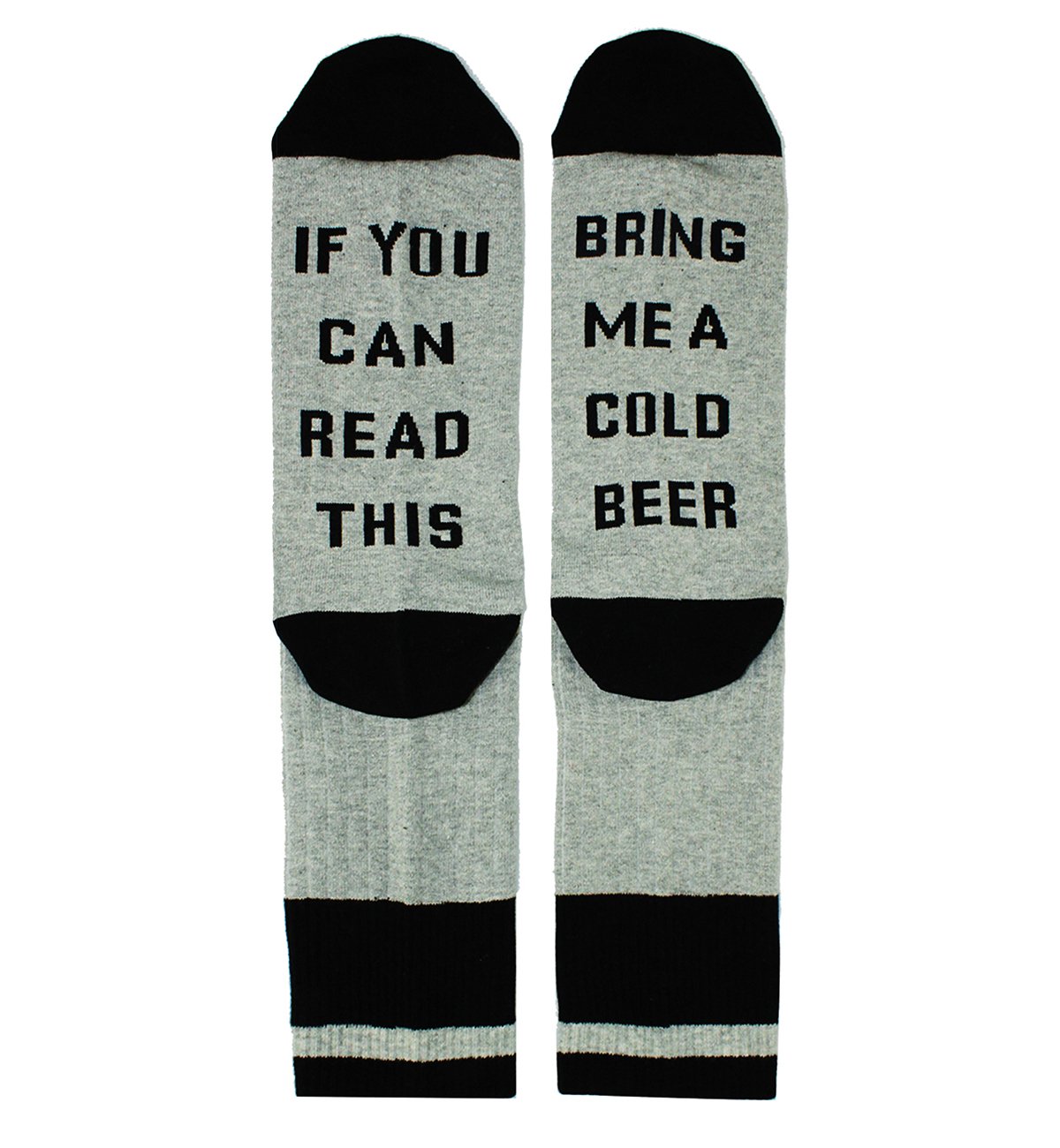 Happypop If You Can Read This Bring Me Beer Funny Socks Novelty Crew Combed Cotton Socks Christmas Birthday housewarming Gift for Men