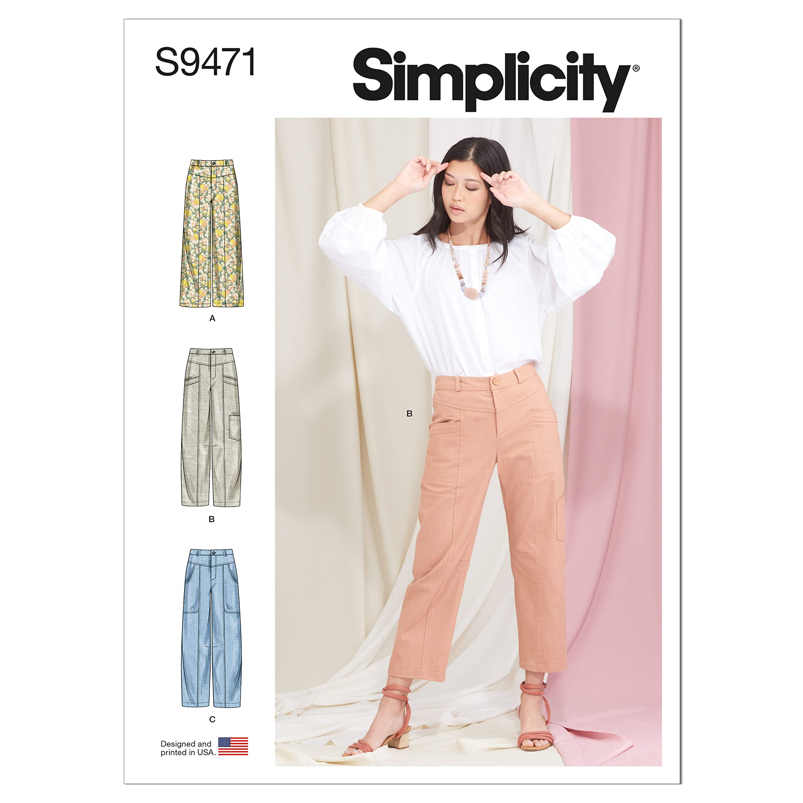 Simplicity SS9471U5 Misses Skirt/Pants U5 (16-18-20-22-24)