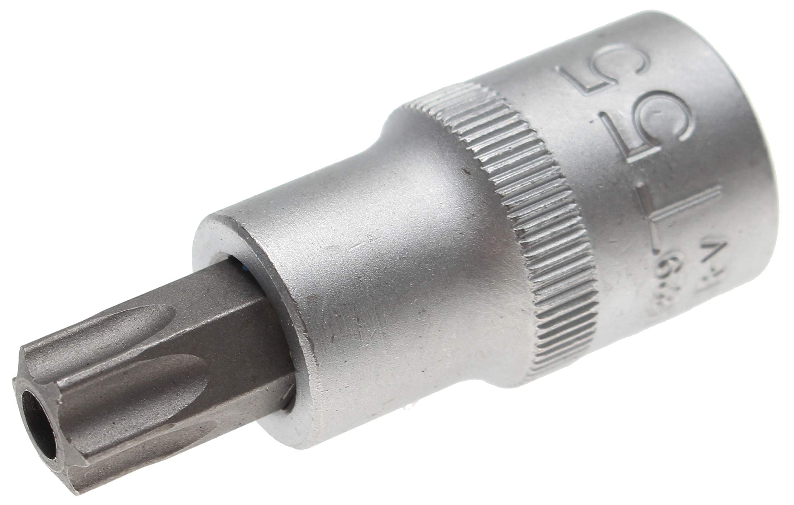 BGS 4329 | Bit Socket | 12.5 mm (1/2") Drive | T-Star tamperproof (for Torx) T55