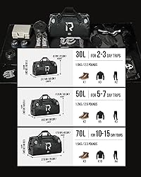 IRON JIA'S Motorcycle Dry Bag - Waterproof Duffle