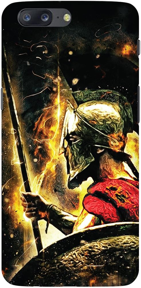 URBAN KOLOURS Original Designer Printed Hard Case Back Cover for OnePlus 5 (King Leonidas)