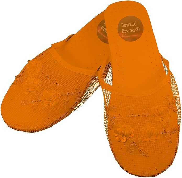 Amazon.com | Easy Women's Chinese Mesh Slippers Available - (5097) | Slippers