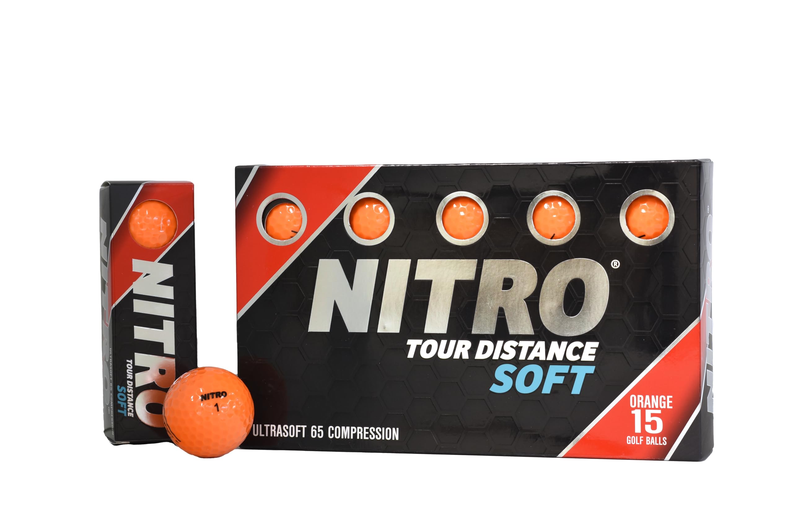 Nitro TOUR DISTANCE SOFT 15 PACK - ORANGE