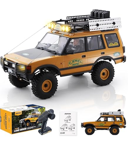Amazon.com: FMS 1/10 RC Crawler, FCX10 Land Rover Family Licensed
