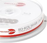 Primeon BD-R DL 50GB 8x Blu-ray Disc Cakebox 10 Pack Ultra Protect Surface view 3