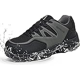 ROVELLIA Waterproof Hiking Shoes Women Fashion Sneakers Tennis Walking Shoes Non-Slip Grip Ankle Support, Durable Comfort for Trekking, Trail Running, and Outdoor Adventures