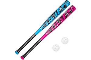 Ortiz34 Bat & Ball Set - Graffiti Plastic Bat & Ball Homerun Set- David Ortiz Backyard Baseball Set for Youth, Kids, Teenagers, Adults